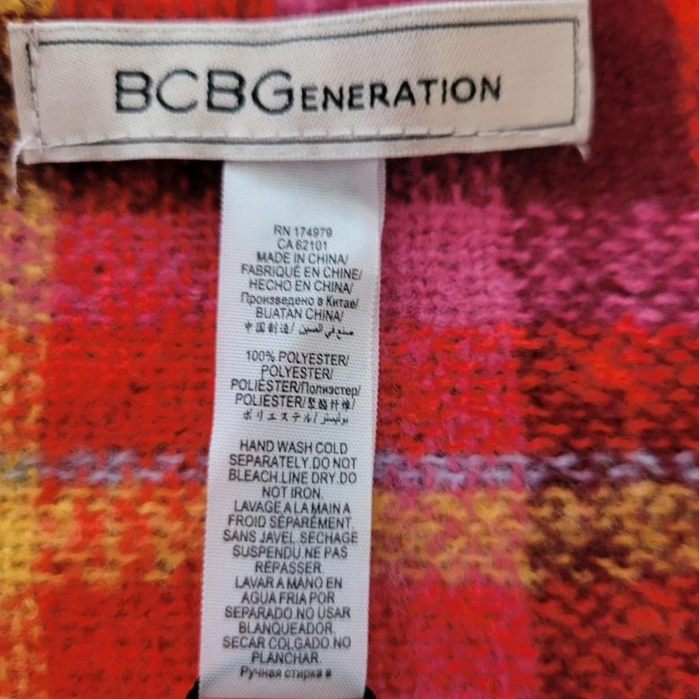 BCBGeneration nwt plaid